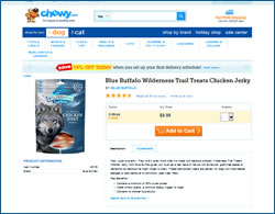 Blue Buffalo Treats Delivered by Chewy.com