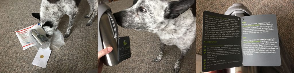 dog water bottle review